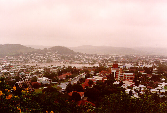 flashflooding flood_pictures : Lismore, NSW   11 May 1987