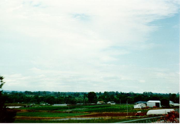 stratocumulus stratocumulus_cloud : Schofields, NSW   23 February 1990