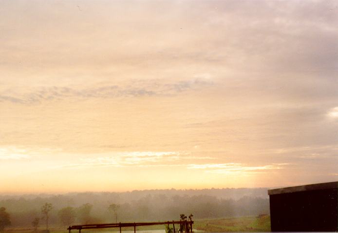 fogmist fog_mist_frost : Schofields, NSW   11 March 1990