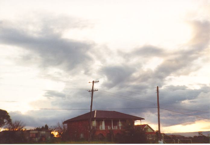 cumulus congestus : Schofields, NSW   12 April 1990