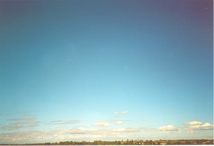 cumulus humilis : Schofields, NSW   19 May 1990