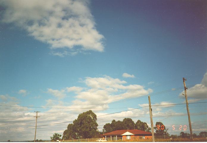 stratocumulus stratocumulus_cloud : Schofields, NSW   20 May 1990