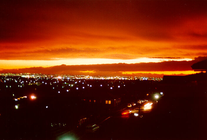 sunset sunset_pictures : Coogee, NSW   2 August 1990