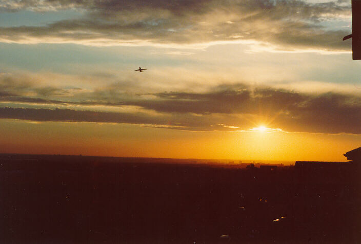 altostratus altostratus_cloud : Coogee, NSW   24 September 1990