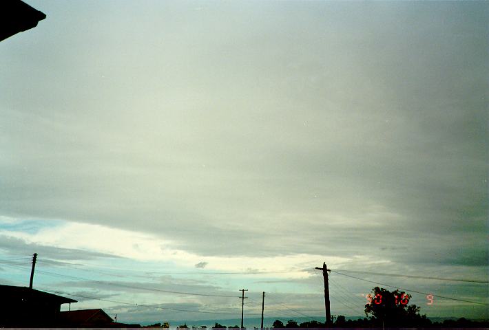 altocumulus altocumulus_cloud : Schofields, NSW   9 October 1990