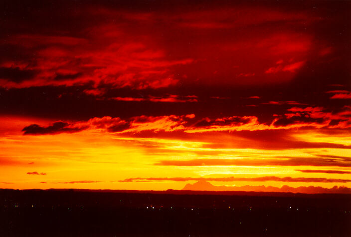 altostratus altostratus_cloud : Coogee, NSW   12 October 1990