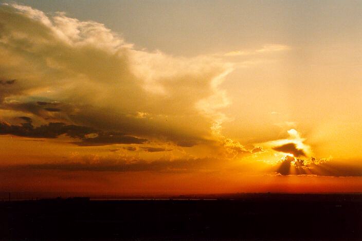 sunset sunset_pictures : Coogee, NSW   30 October 1990