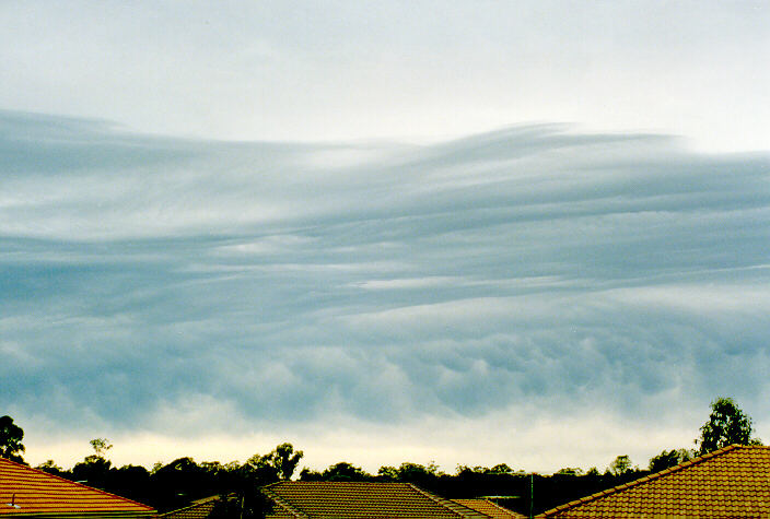 altostratus altostratus_cloud : Oakhurst, NSW   23 June 1991