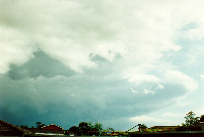 mammatus mammatus_cloud : Oakhurst, NSW   16 November 1991