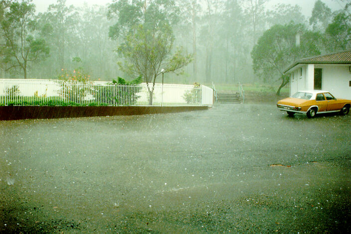 hailstones hail_stones : South Kempsey, NSW   21 December 1991