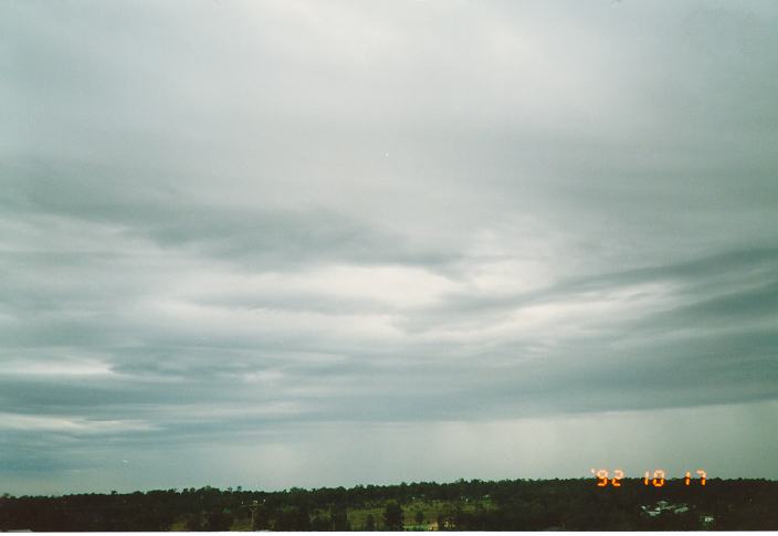 altocumulus altocumulus_cloud : Schofields, NSW   17 October 1992