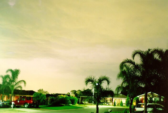 cumulonimbus thunderstorm_base : Oakhurst, NSW   25 March 1993