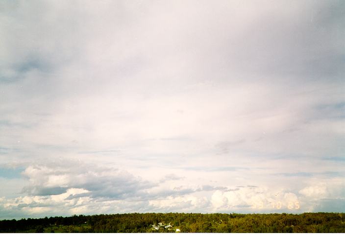 cirrostratus cirrostratus_cloud : Schofields, NSW   25 October 1993