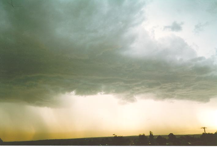raincascade precipitation_cascade : Riverstone, NSW   19 November 1993