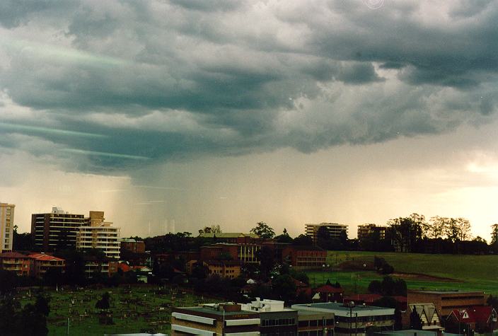 raincascade precipitation_cascade : Parramatta, NSW   19 November 1993