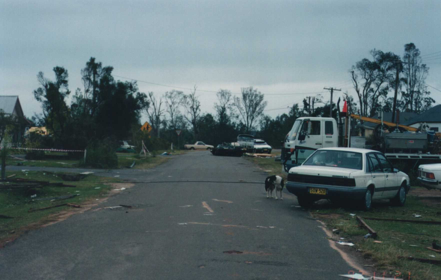 disasters storm_damage : Tucabia, NSW   20 November 1993