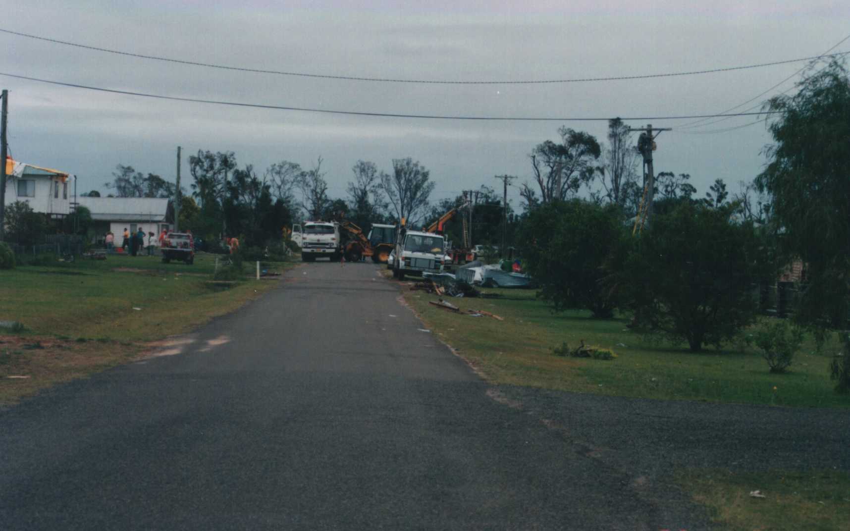 disasters storm_damage : Tucabia, NSW   20 November 1993