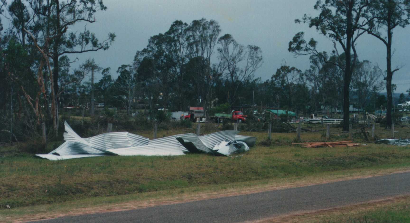 disasters storm_damage : Tucabia, NSW   20 November 1993