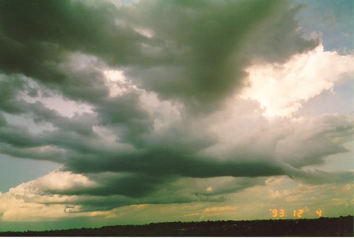 cumulus congestus : Schofields, NSW   4 December 1993