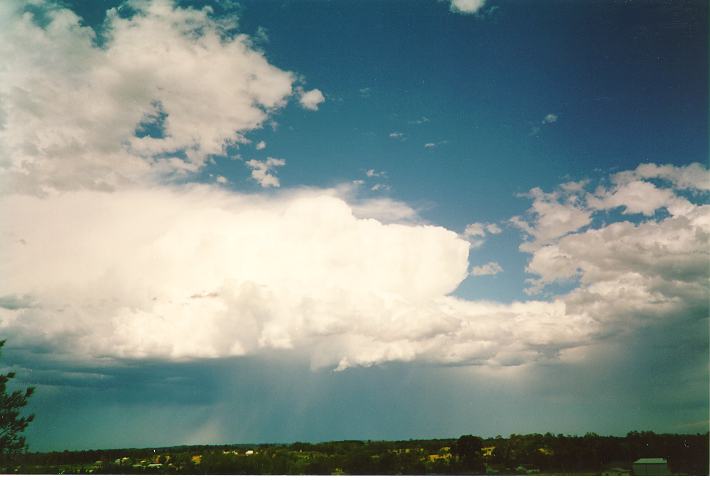 raincascade precipitation_cascade : Schofields, NSW   26 December 1993
