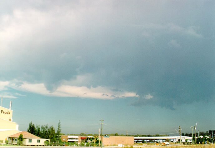 cumulonimbus thunderstorm_base : Glendenning, NSW   7 February 1994