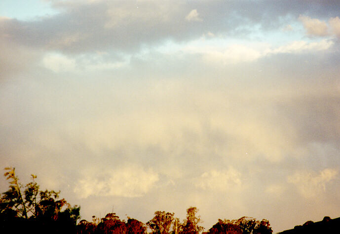 nimbostratus nimbostratus_cloud : Oakhurst, NSW   8 October 1994