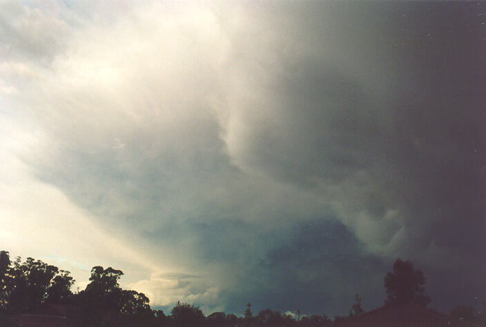 mammatus mammatus_cloud : Oakhurst, NSW   4 November 1994