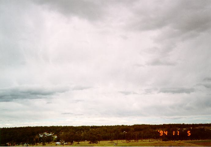 mammatus mammatus_cloud : Schofields, NSW   5 November 1994