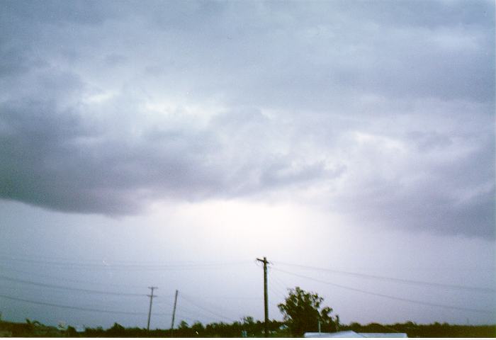 cumulonimbus thunderstorm_base : Schofields, NSW   29 November 1994