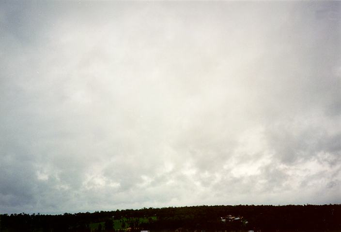 nimbostratus nimbostratus_cloud : Schofields, NSW   20 January 1995