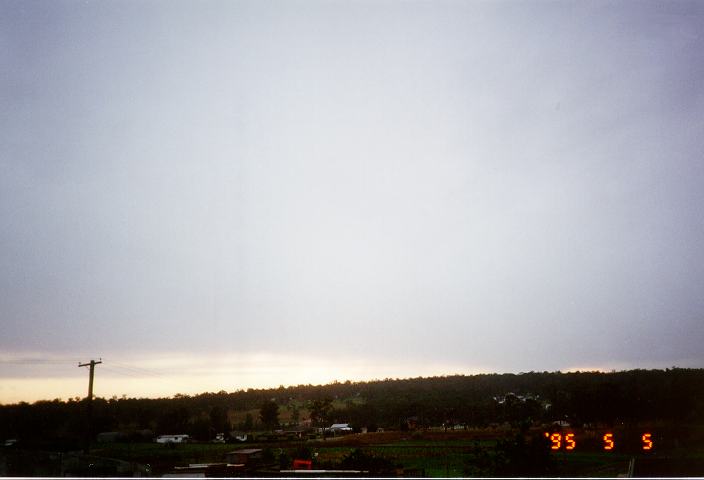 nimbostratus nimbostratus_cloud : Schofields, NSW   5 May 1995