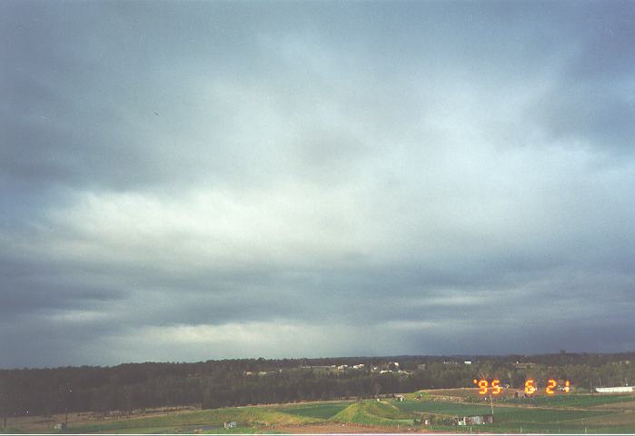 nimbostratus nimbostratus_cloud : Schofields, NSW   21 June 1995