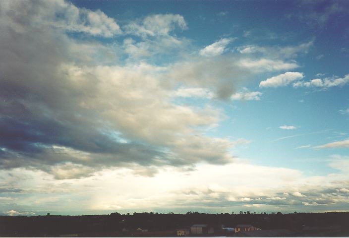 altocumulus altocumulus_cloud : Schofields, NSW   23 July 1995