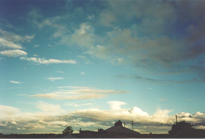 altocumulus altocumulus_cloud : Schofields, NSW   23 July 1995