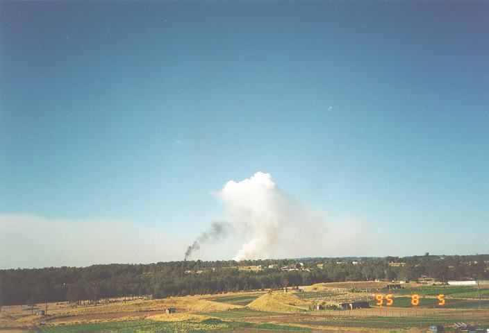 bushfire wild_fire : Schofields, NSW   5 August 1995