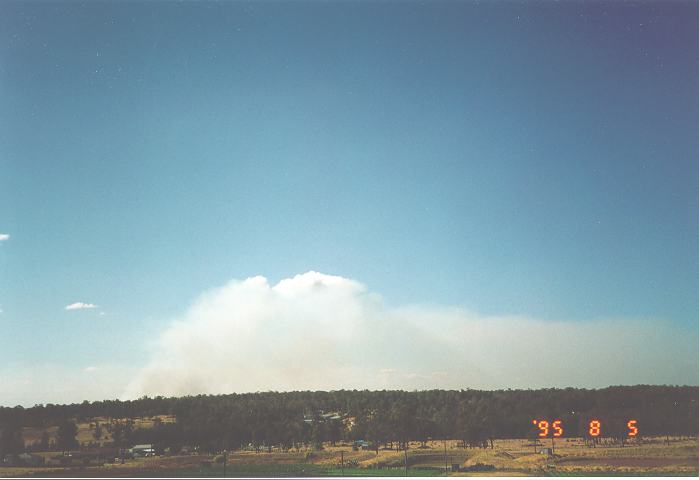 bushfire wild_fire : Schofields, NSW   5 August 1995