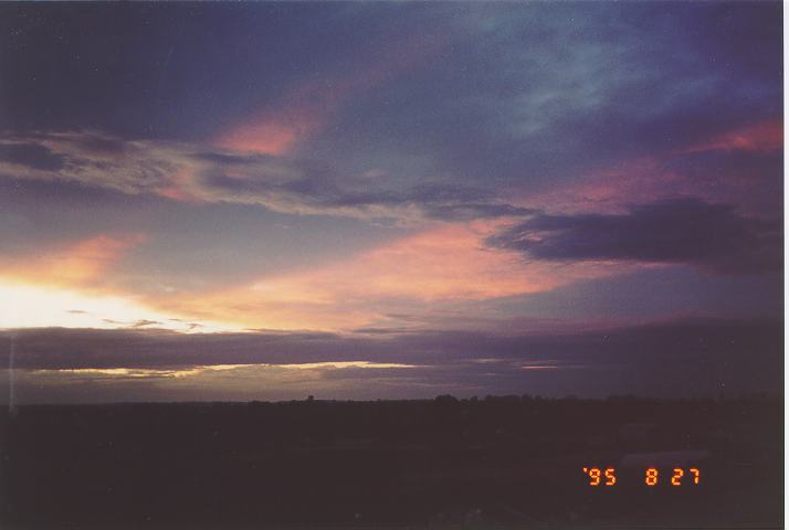 altostratus altostratus_cloud : Schofields, NSW   27 August 1995