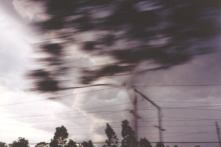 cumulonimbus thunderstorm_base : Mt Druitt, NSW   20 September 1995