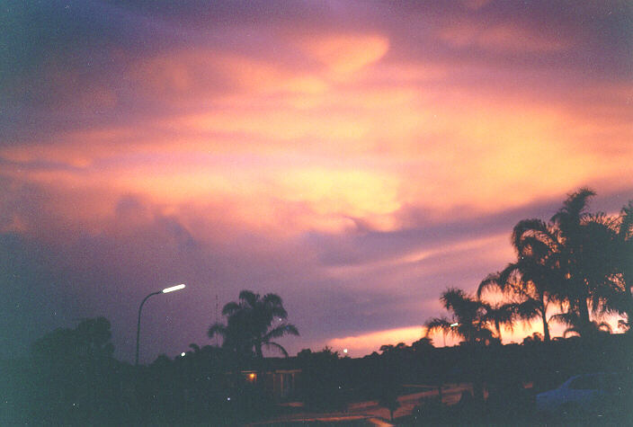 sunset sunset_pictures : Oakhurst, NSW   20 September 1995