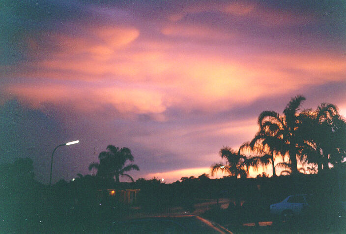 sunset sunset_pictures : Oakhurst, NSW   20 September 1995