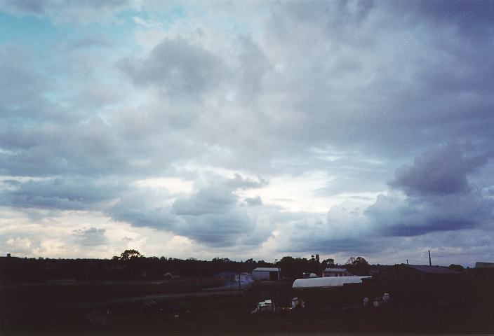cumulus mediocris : Schofields, NSW   24 September 1995