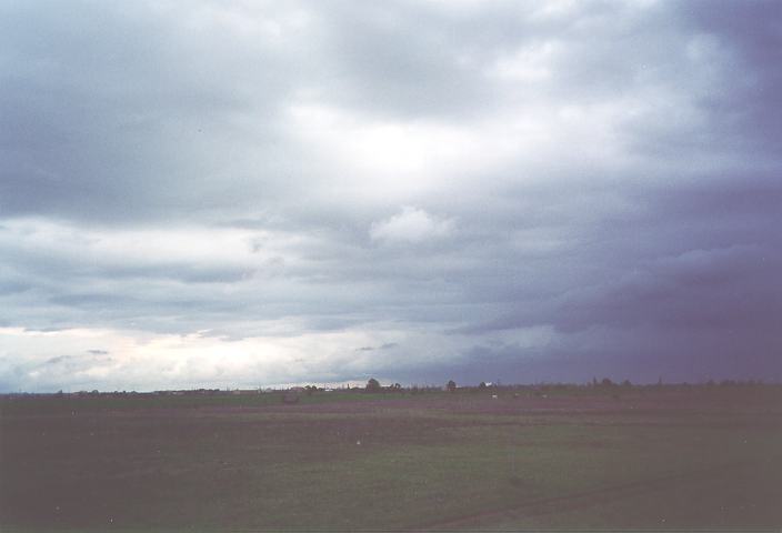 cumulonimbus thunderstorm_base : Freemans Reach, NSW   24 September 1995