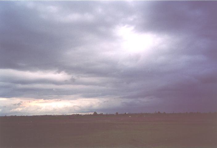 stratocumulus stratocumulus_cloud : Freemans Reach, NSW   24 September 1995