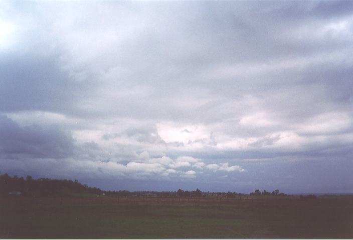 cumulonimbus thunderstorm_base : Freemans Reach, NSW   24 September 1995