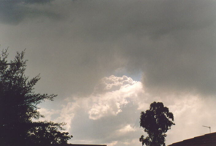 raincascade precipitation_cascade : Oakhurst, NSW   1 October 1995