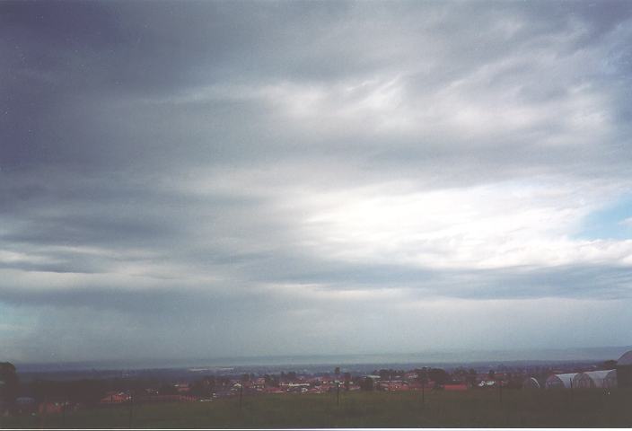 raincascade precipitation_cascade : Quakers Hill, NSW   13 October 1995