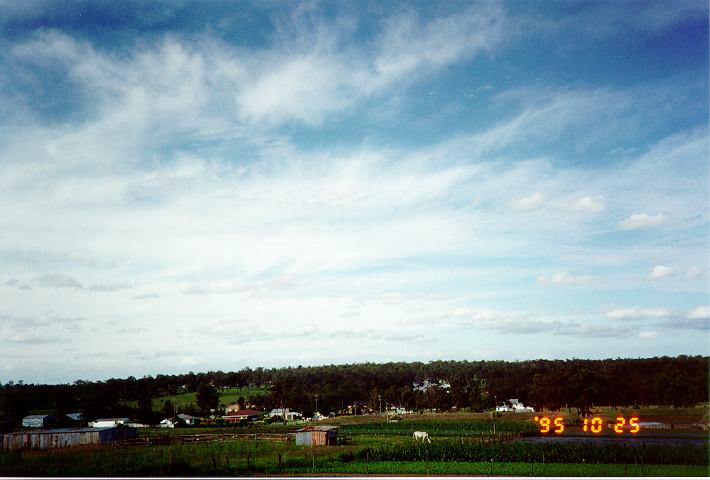 cumulus humilis : Schofields, NSW   25 October 1995