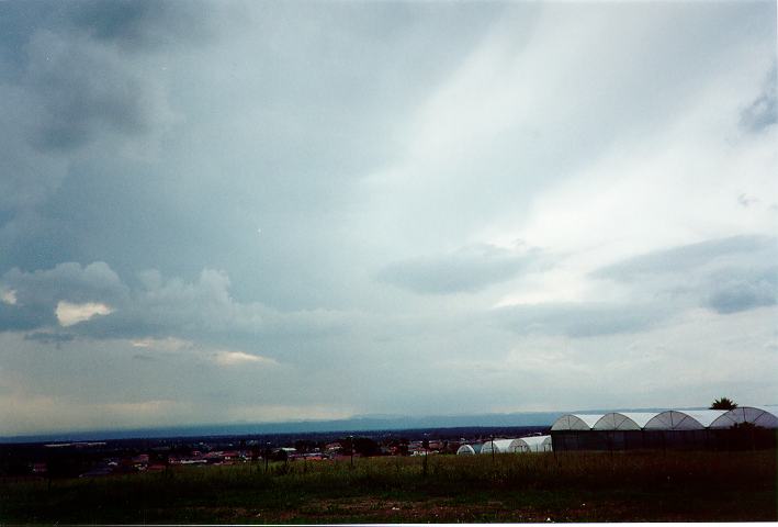cumulonimbus thunderstorm_base : Quakers Hill, NSW   27 October 1995