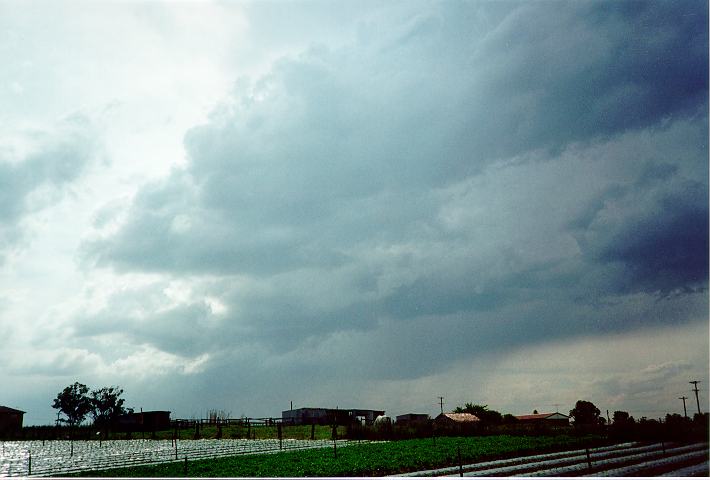 raincascade precipitation_cascade : Schofields, NSW   28 October 1995