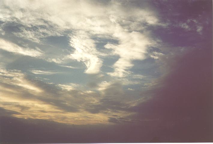 altostratus altostratus_cloud : Schofields, NSW   10 November 1995